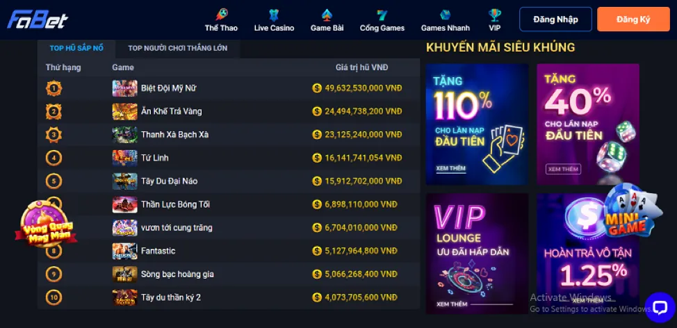 Cá cược bóng đá fa8bet
